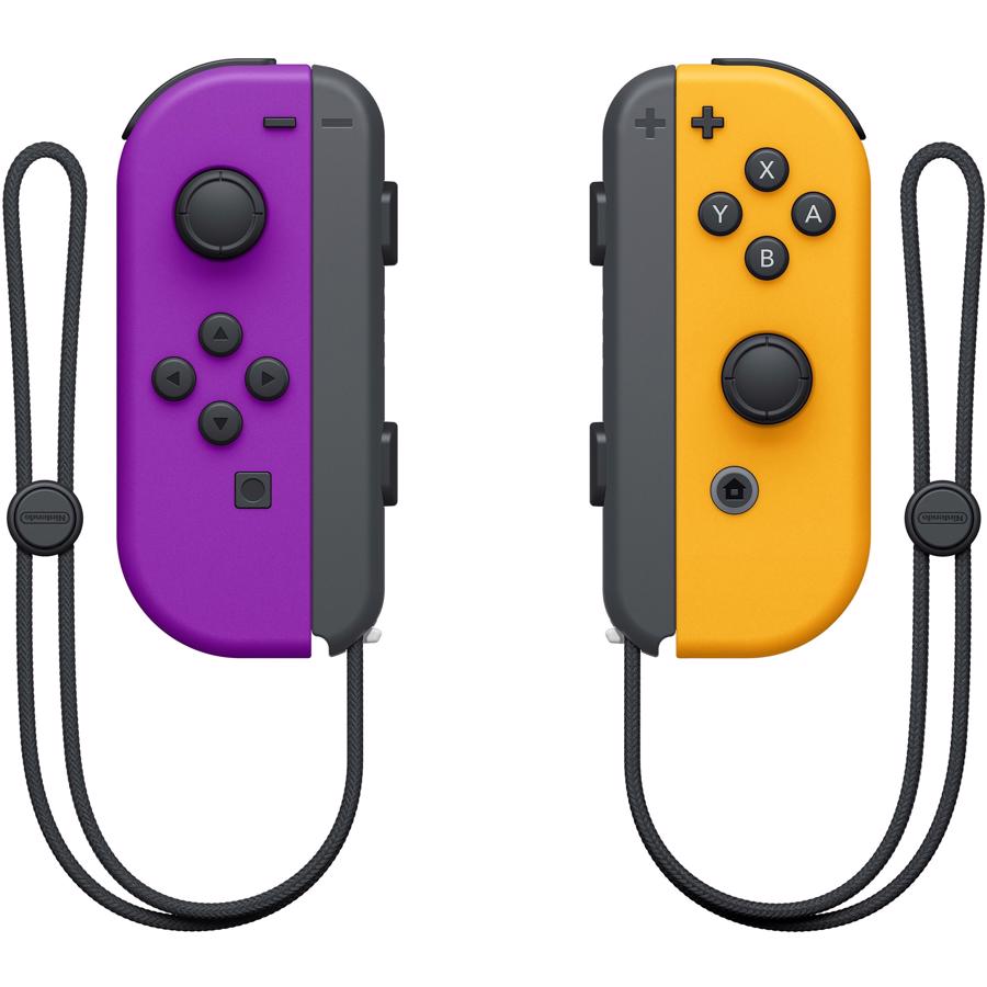 Nintendo Joy-Con Nintendo Switch Gamepad Sort, Orange, Lilla